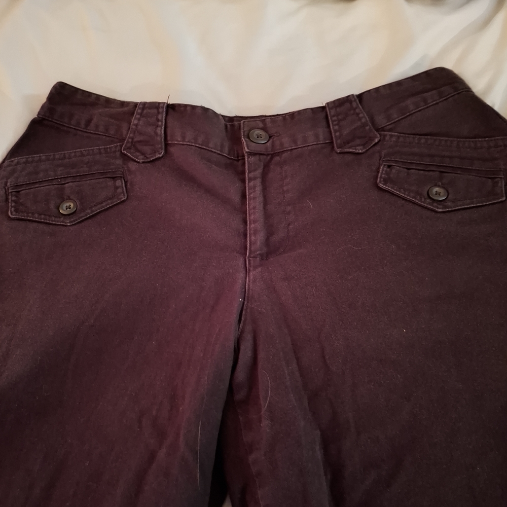 Fashion Bug Women's Dark Brown Bermuda Shorts Casual Style - Picture 4 of 7